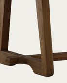 dining room furniture modern mountain mindi wood dining table Hello Norden - Tarjei Dining Table, detail view