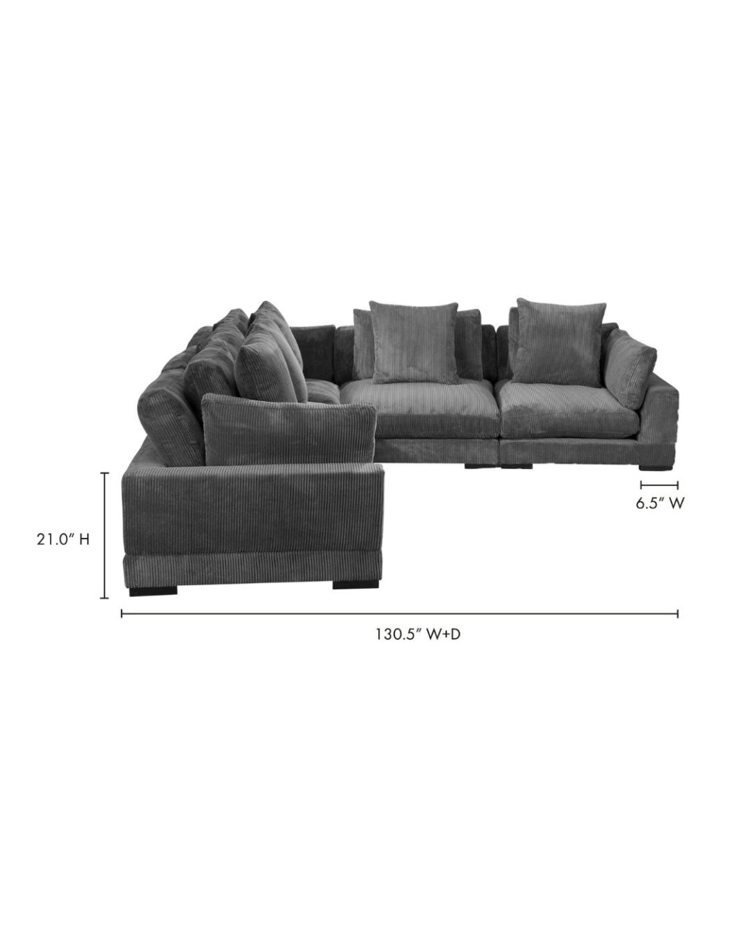 Tate Classic L Sectional - Sectionals - Hello Norden