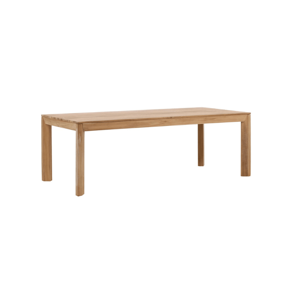 Tiggo Teak Outdoor Dining Table - Dining Tables - Hello Norden