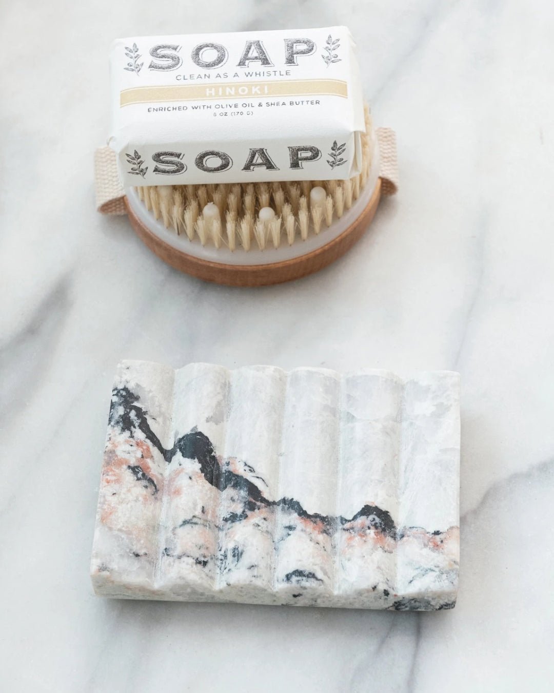 Tiril Marble Soap Dish - Soap Dish - Hello Norden