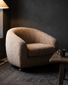 living room furniture modern mountain chair Hello Norden - Tomas Occasional Chair, styled in a modern rustic room