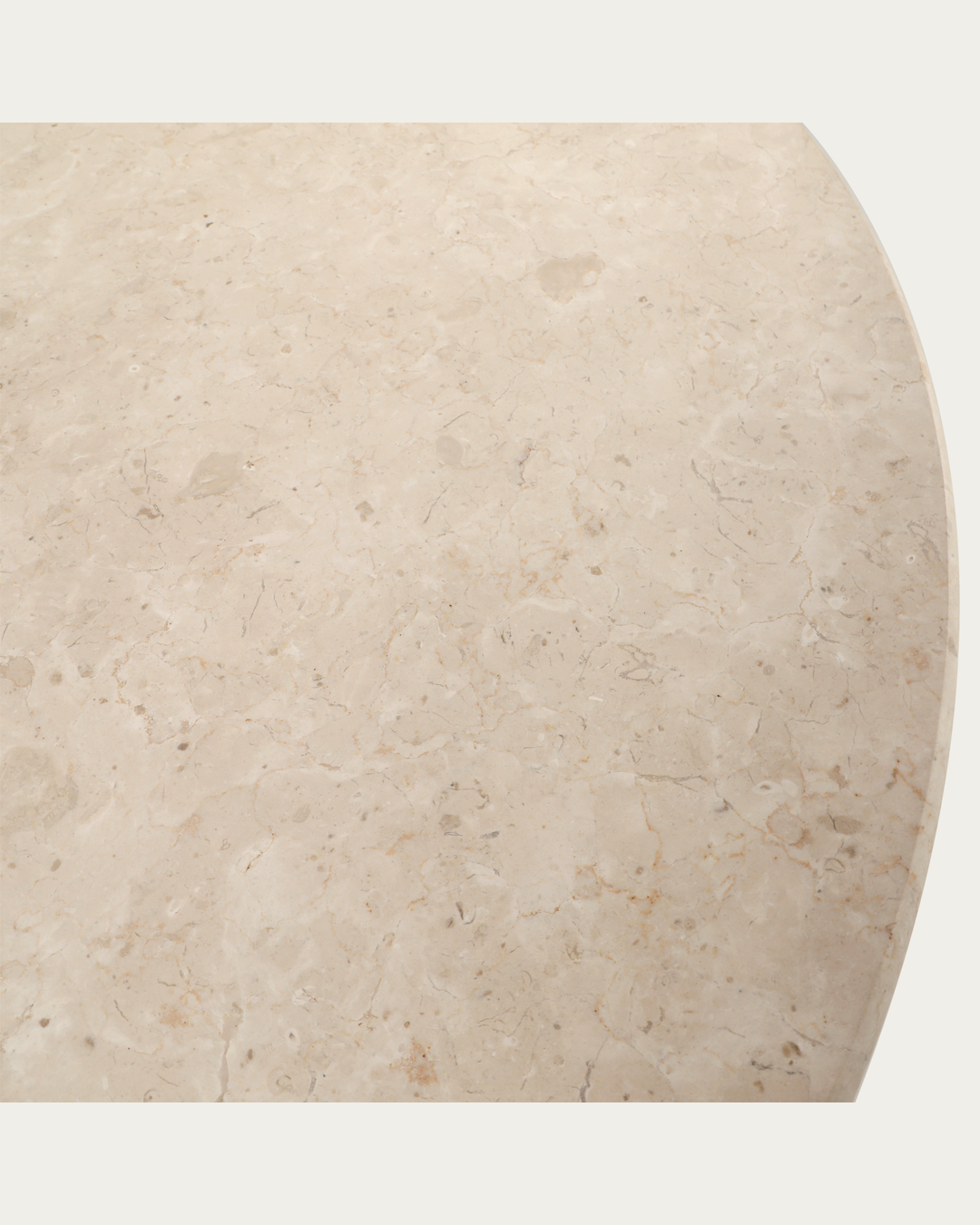 dining room furniture modern mountain  dining table Hello Norden - Torvald Round Dining Table, detail view