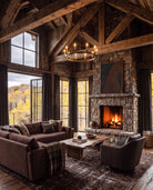 Edda Sectional (96-118" | multiple sizes) detail — Currant Ridge Modern Mountain Living Room | Hello Norden