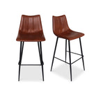 Valdemar Bar Chairs (Set of 2) - Bar Stools - Hello Norden