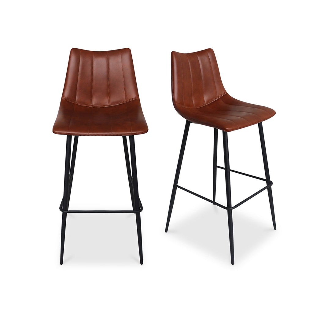Valdemar Bar Chairs (Set of 2) - Bar Stools - Hello Norden