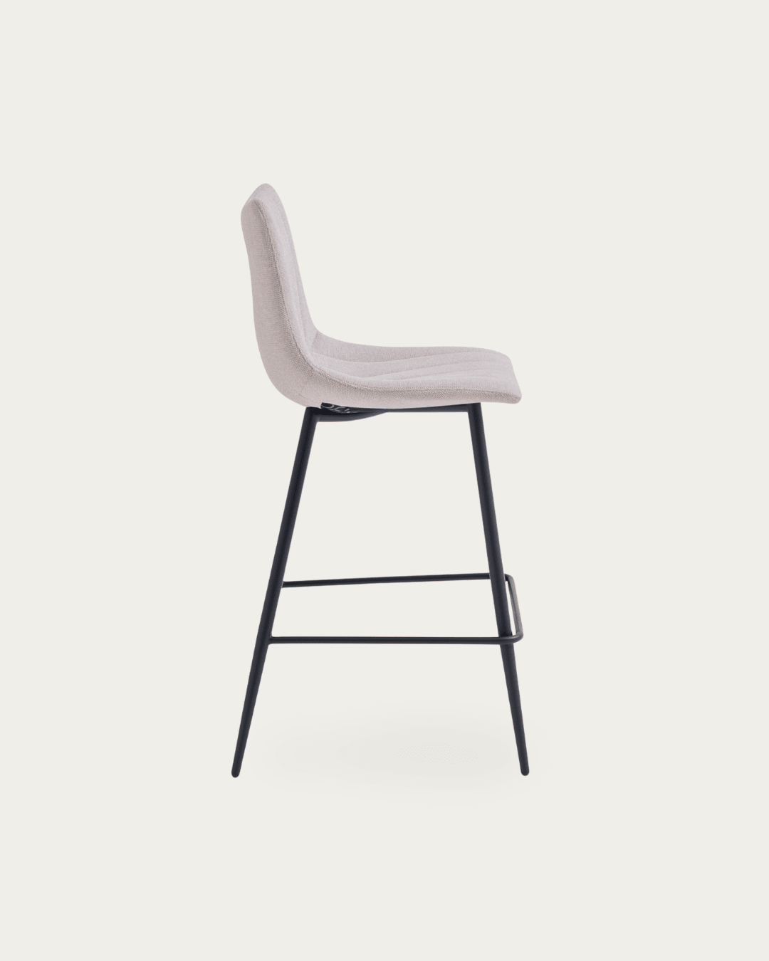 Valdemar Fabric Bar Chairs (Set of 2) - Bar Stools - Hello Norden