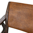 Vendela Leather Accent Chair - Arm Chairs - Hello Norden