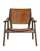 Vendela Leather Accent Chair - Arm Chairs - Hello Norden