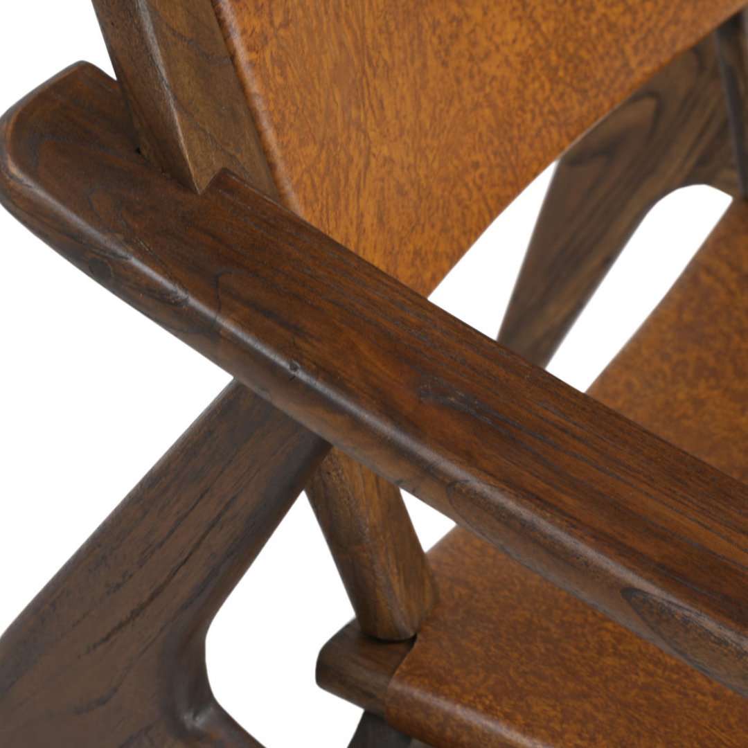 Vendela Leather Accent Chair - Arm Chairs - Hello Norden