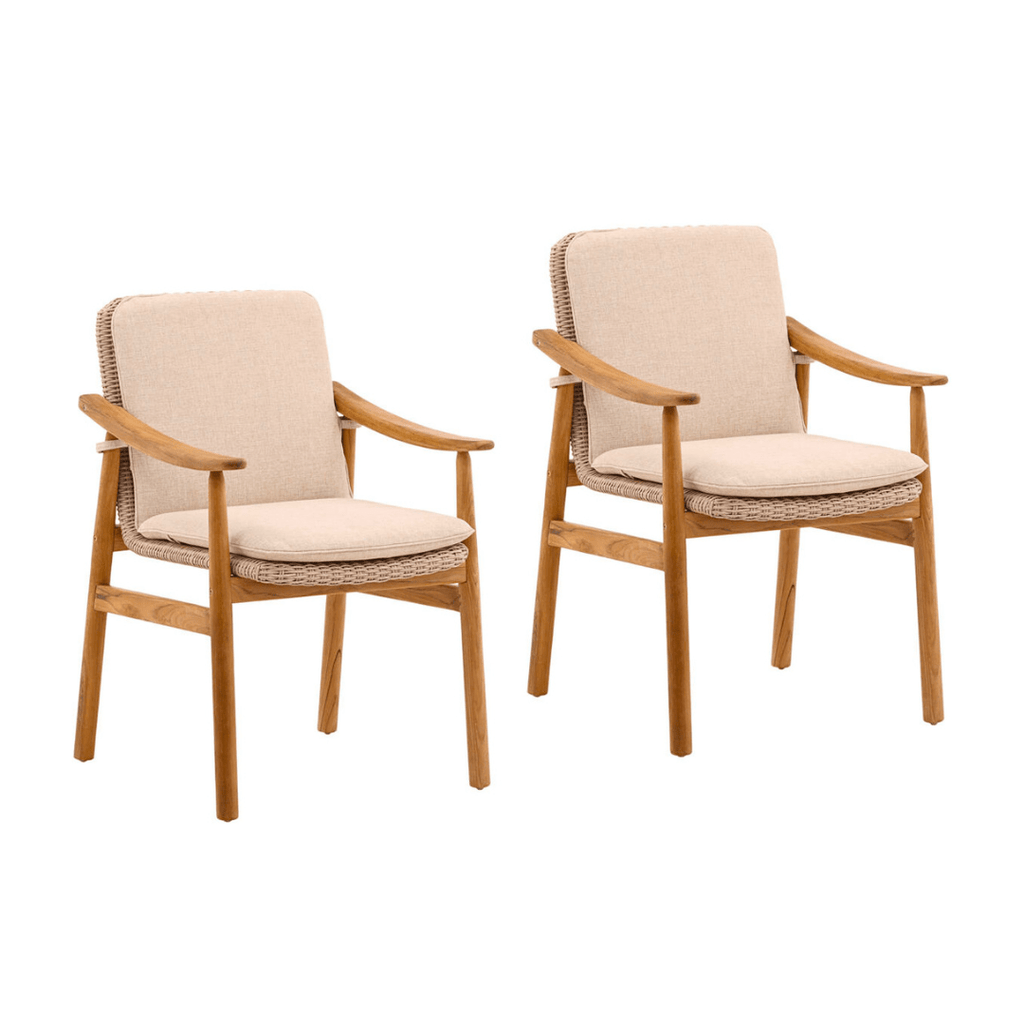 Vilia Outdoor Dining Chair (Set of 2) - Dining Chairs - Hello Norden