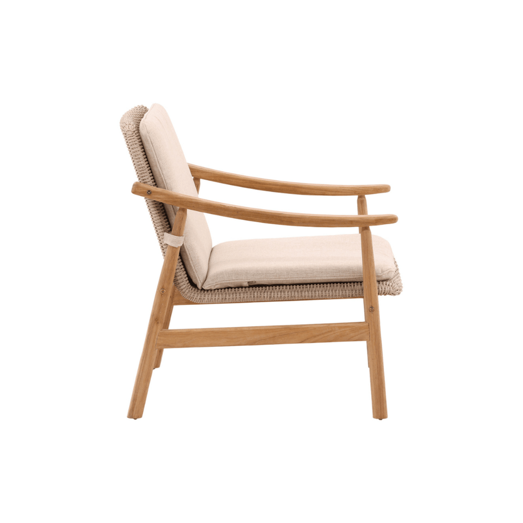 Vilia Outdoor Lounge Chair - Arm Chairs - Hello Norden