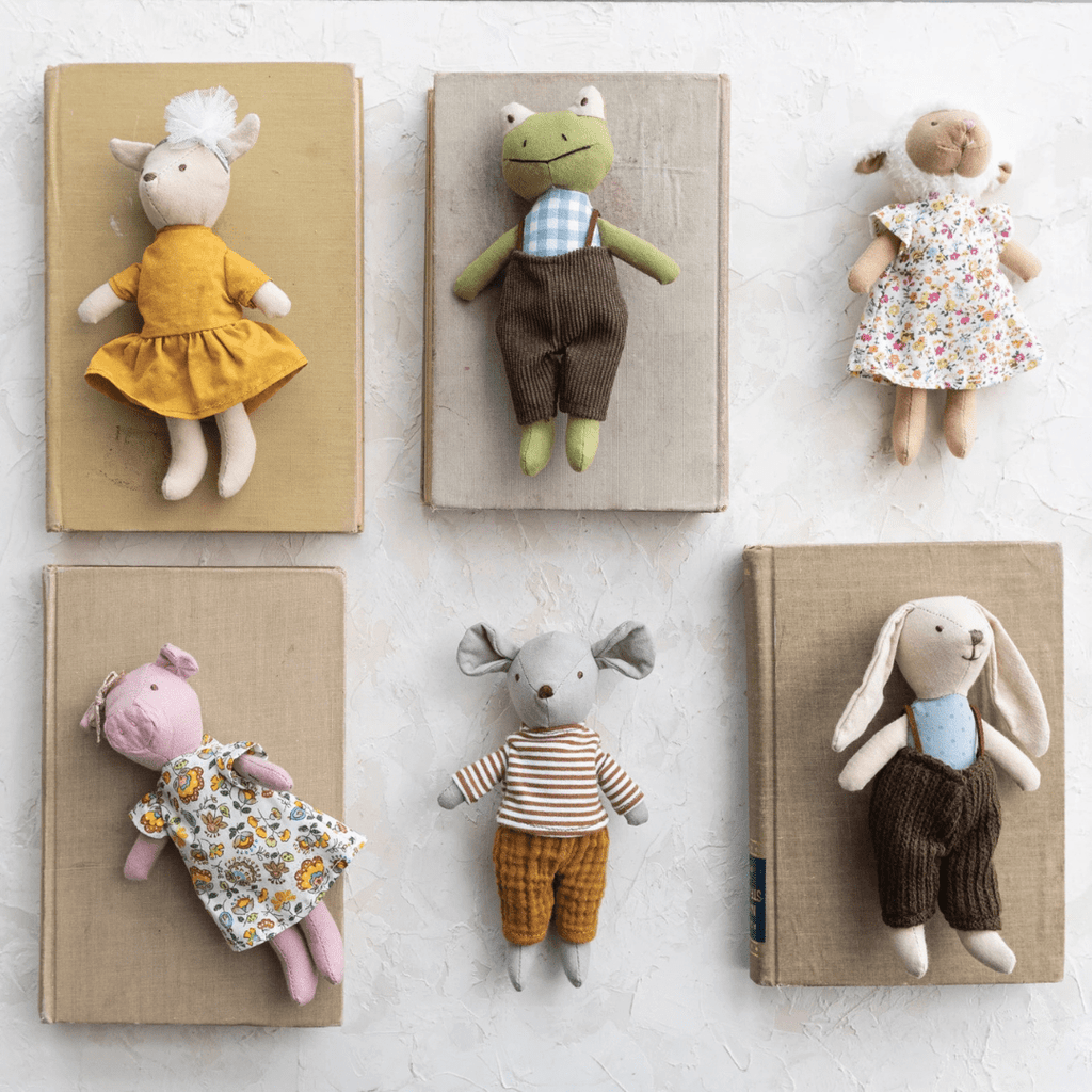 Vilja Plush Animal Dolls - Kids Decor - Hello Norden