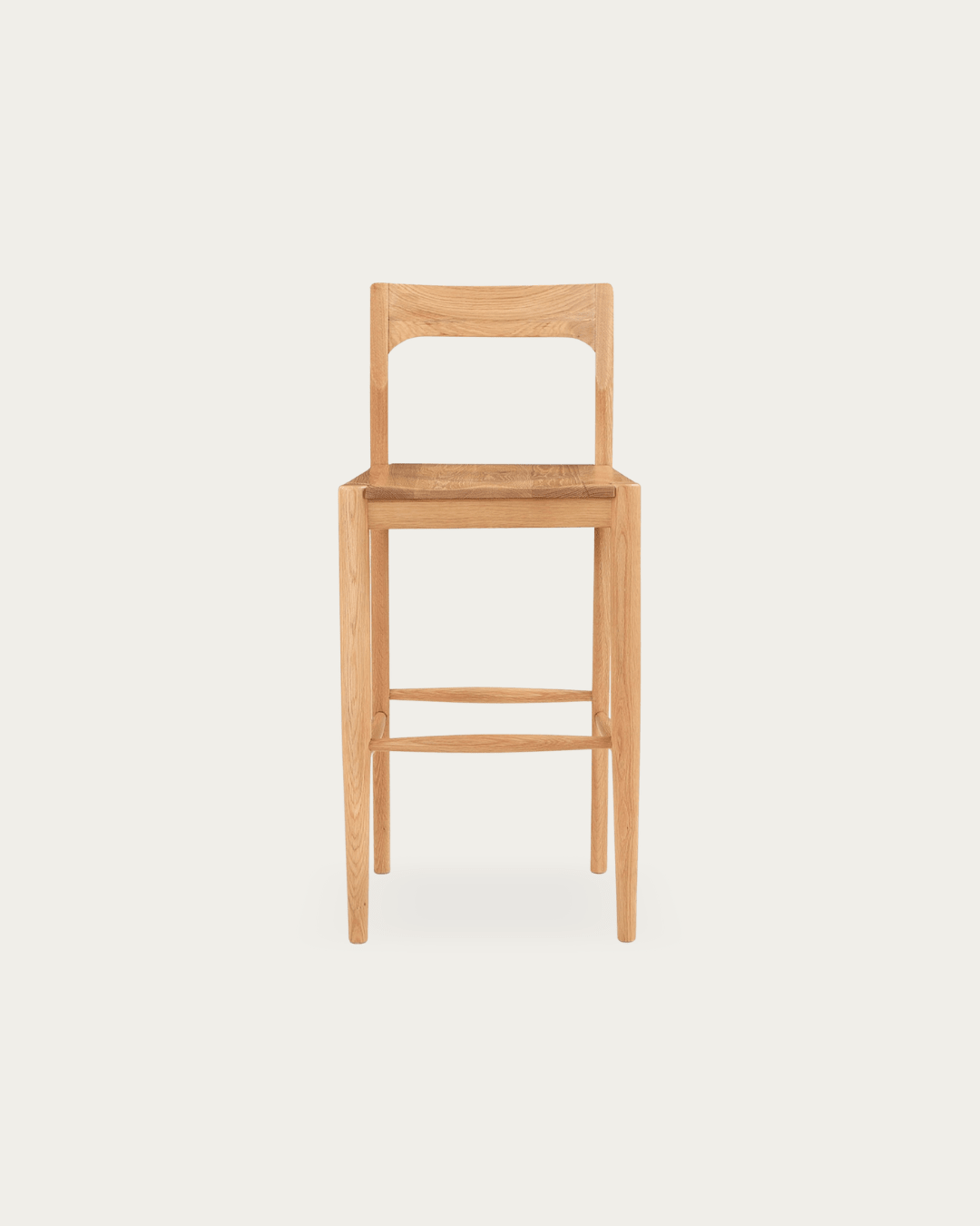 Villads Oak Bar Chair - Bar Stools - Hello Norden