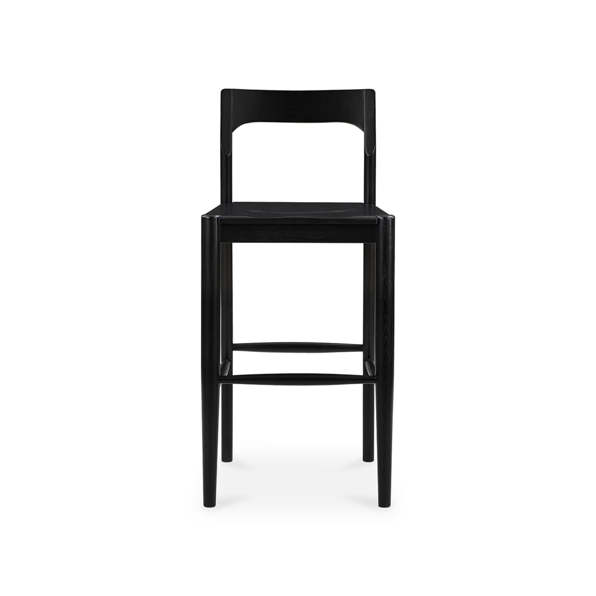 Villads Oak Bar Chair - Bar Stools - Hello Norden