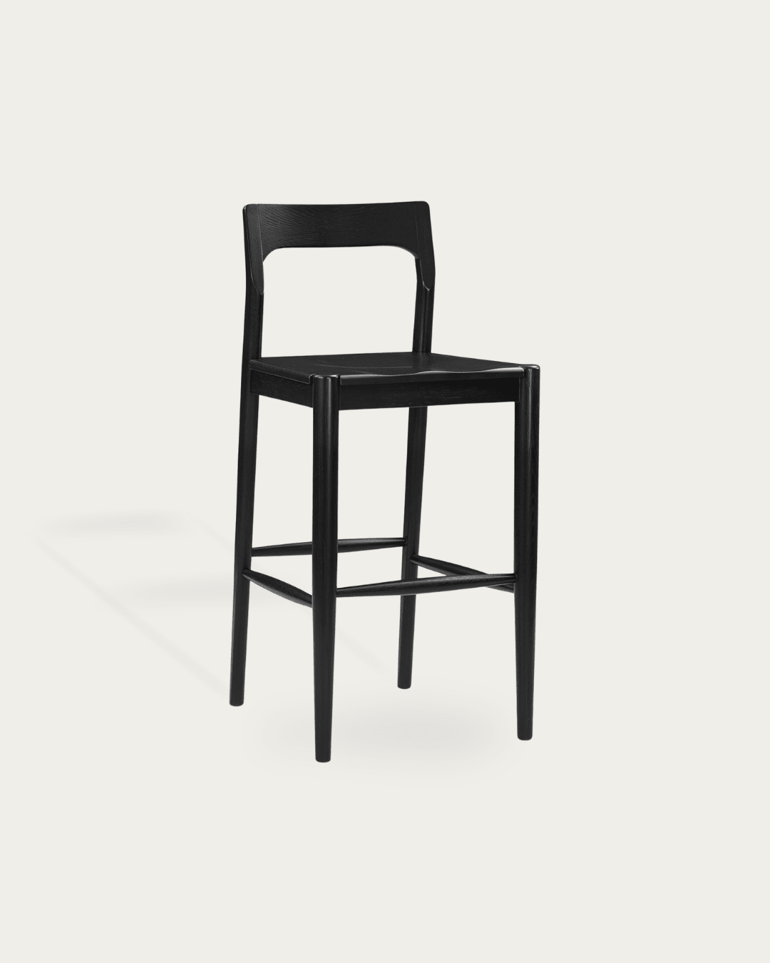 Villads Oak Bar Chair - Bar Stools - Hello Norden