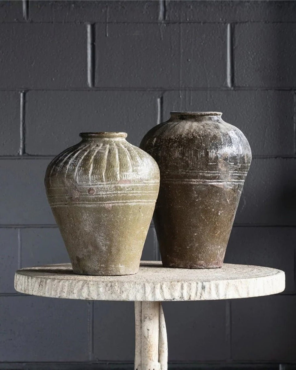 Vintage Clay Vase
