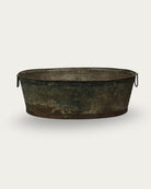Rikke Vintage Zinc Basin - Planters & Pots - Hello Norden