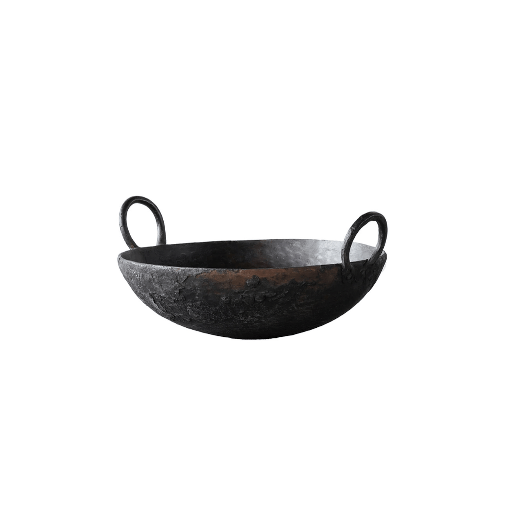 Vintage Forged Iron Pan - Bowls - Hello Norden