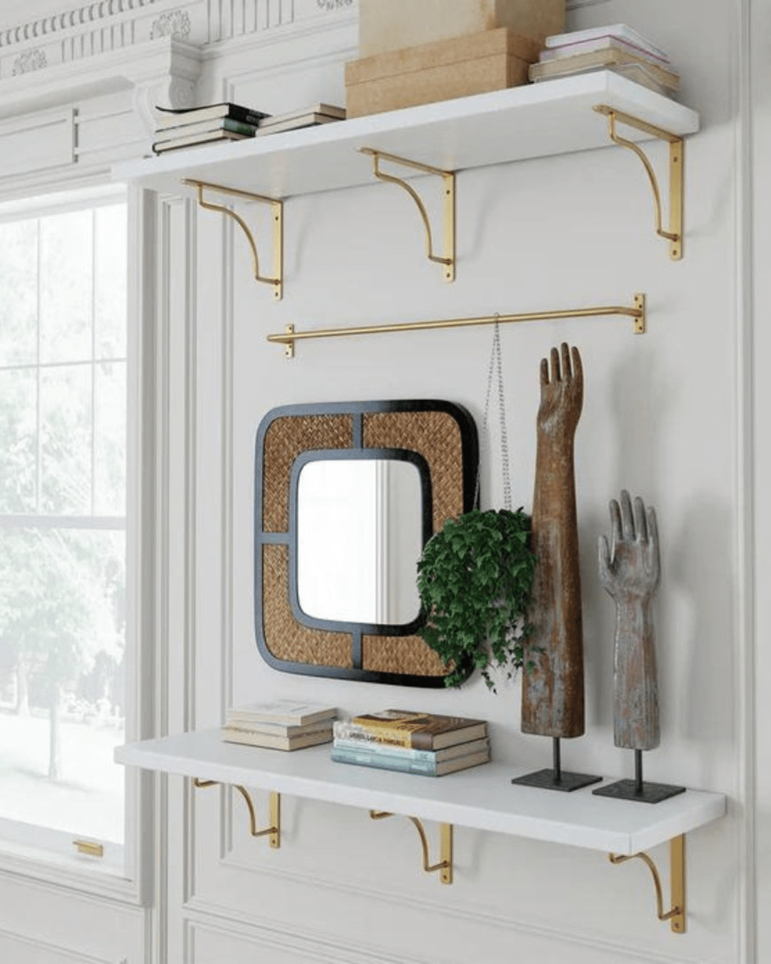 Vintage Wooden Glove Mold Sculpture | Hello Norden