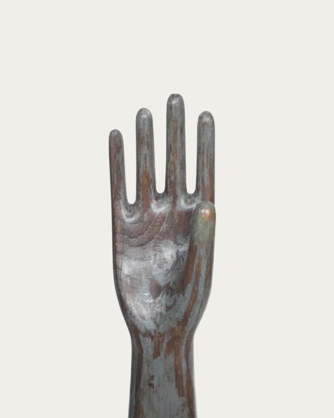 Hand statue フランスアンティーク Glove Mold Vintage Wooden Glove Mold Sculpture | Hello Norden