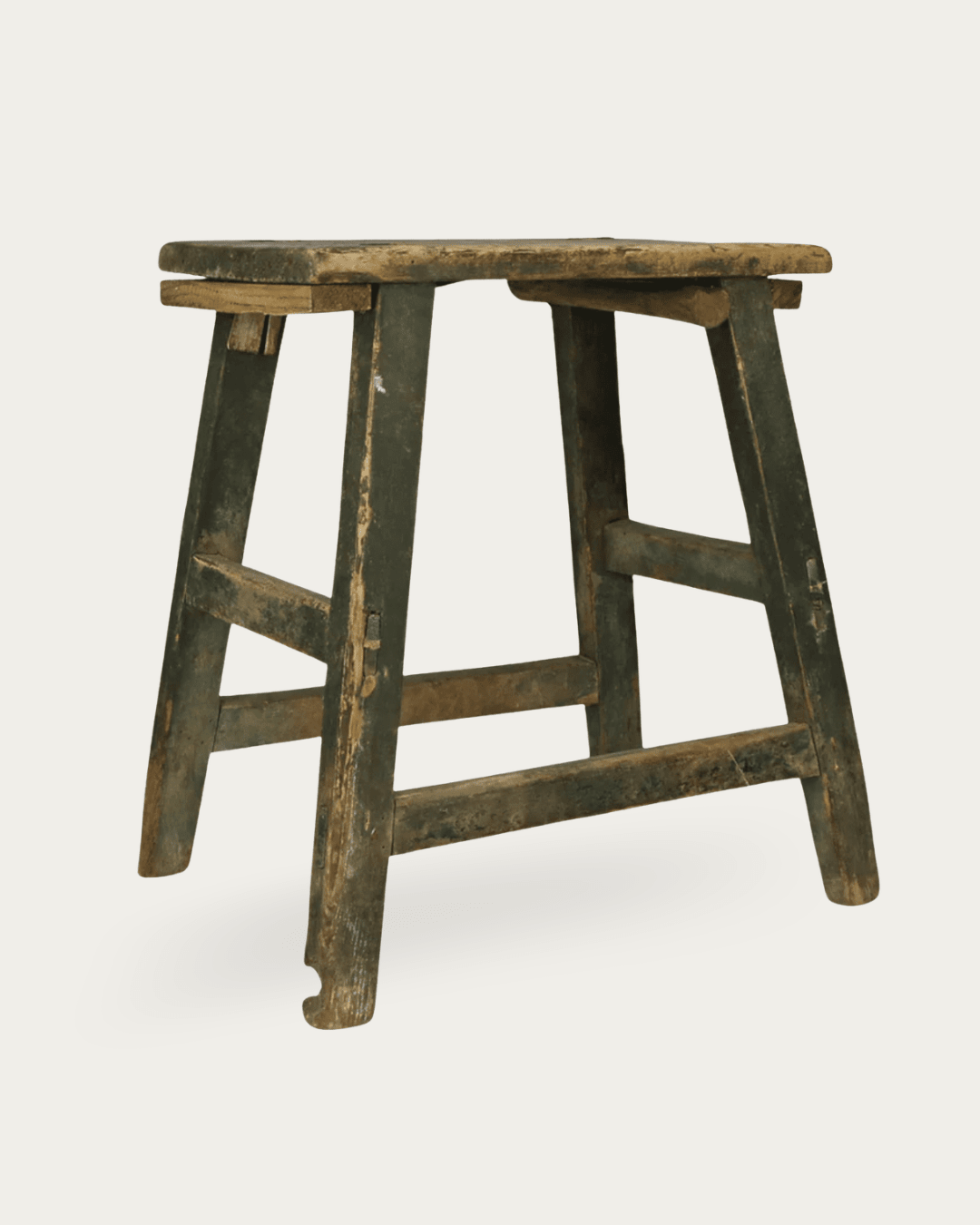 Vintage Painted Stool - Stools & Poufs - Hello Norden