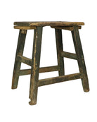 Vintage Painted Stool - Stools & Poufs - Hello Norden
