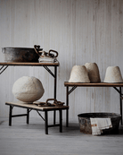 Rikke Vintage Zinc Basin - Planters & Pots - Hello Norden