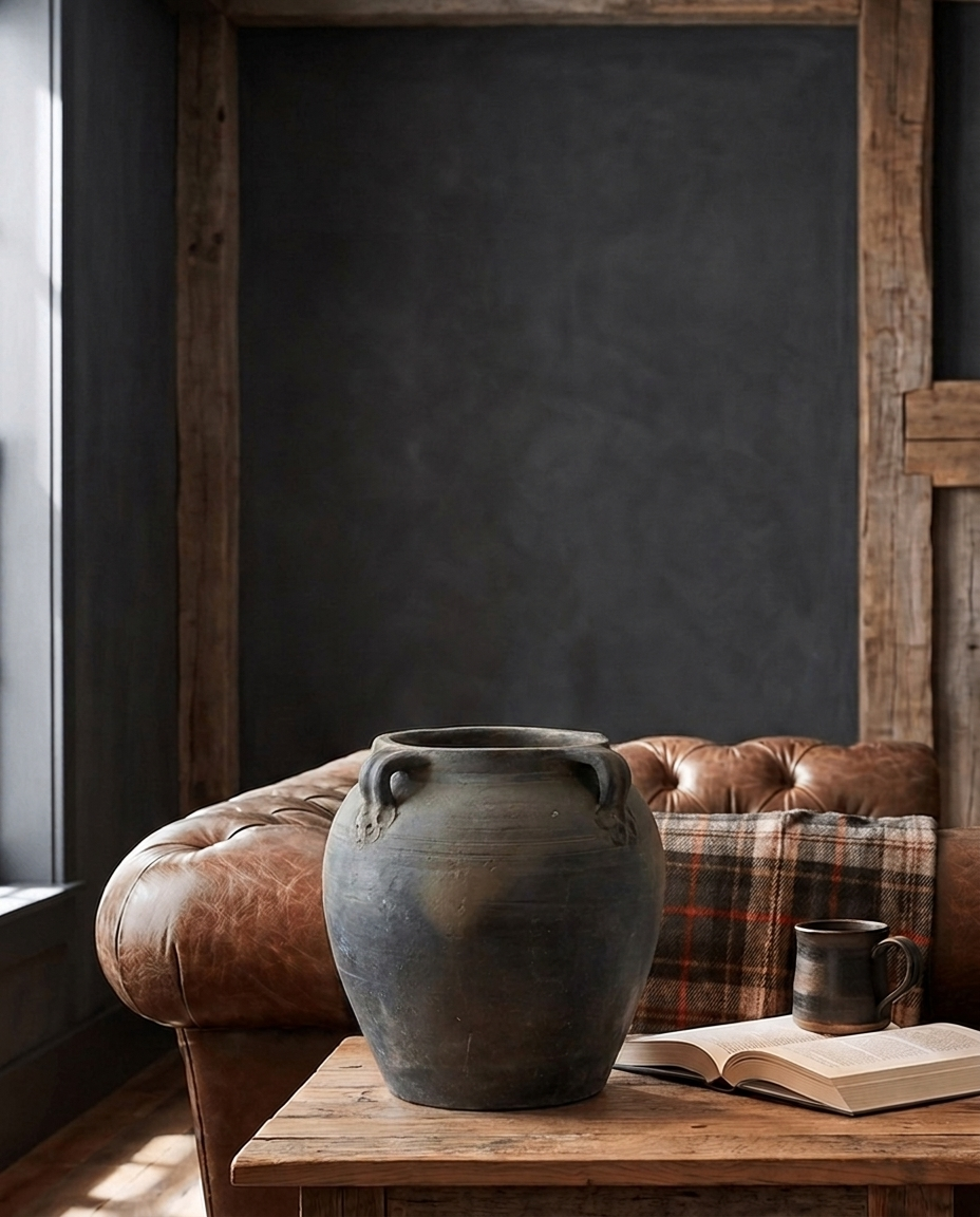 Chinese Water Pot with Handles - Planters & Pots - Hello Norden