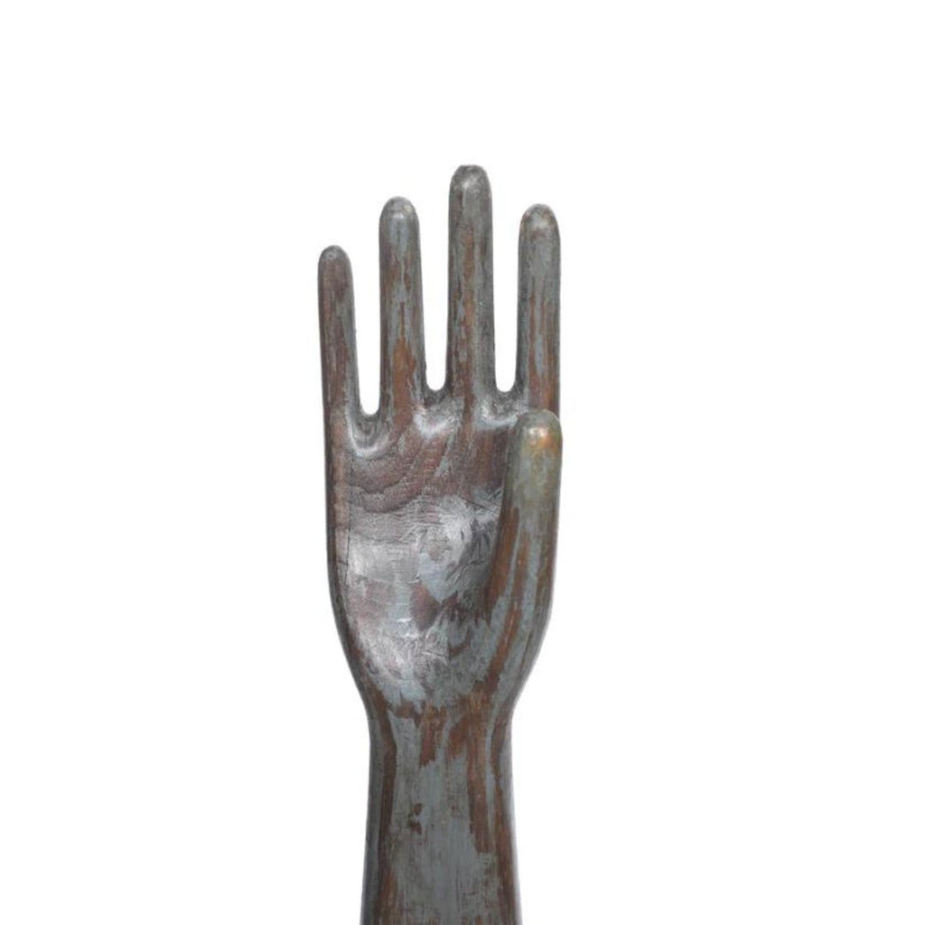 Vintage Wooden Glove Mold Sculpture - Sculptures - Hello Norden