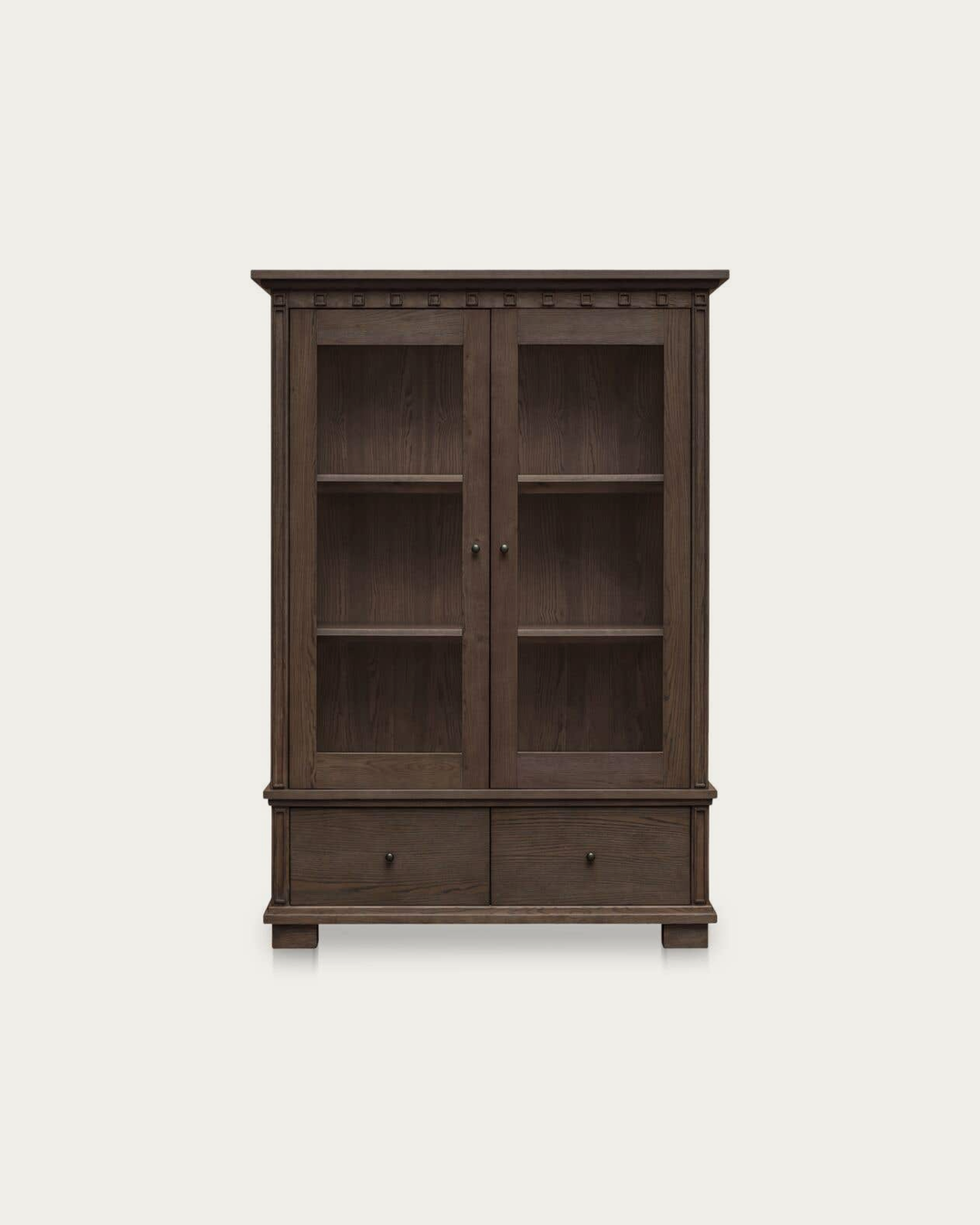 living room furniture modern mountain  cabinet Hello Norden - Olav Tall Cabinet Dark