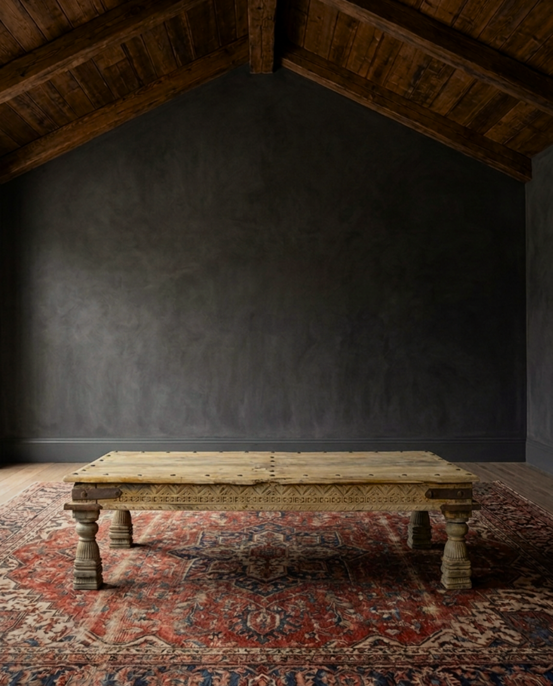 Vidar Salvaged Wood Coffee Table - Reclaimed Wood Furniture - Hello Norden