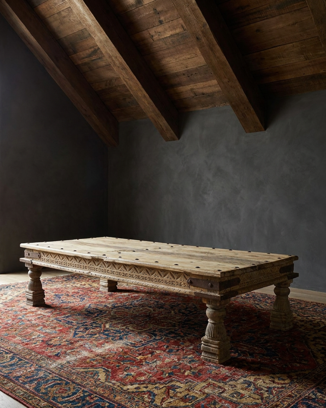 Vidar Salvaged Wood Coffee Table - Reclaimed Wood Furniture - Hello Norden
