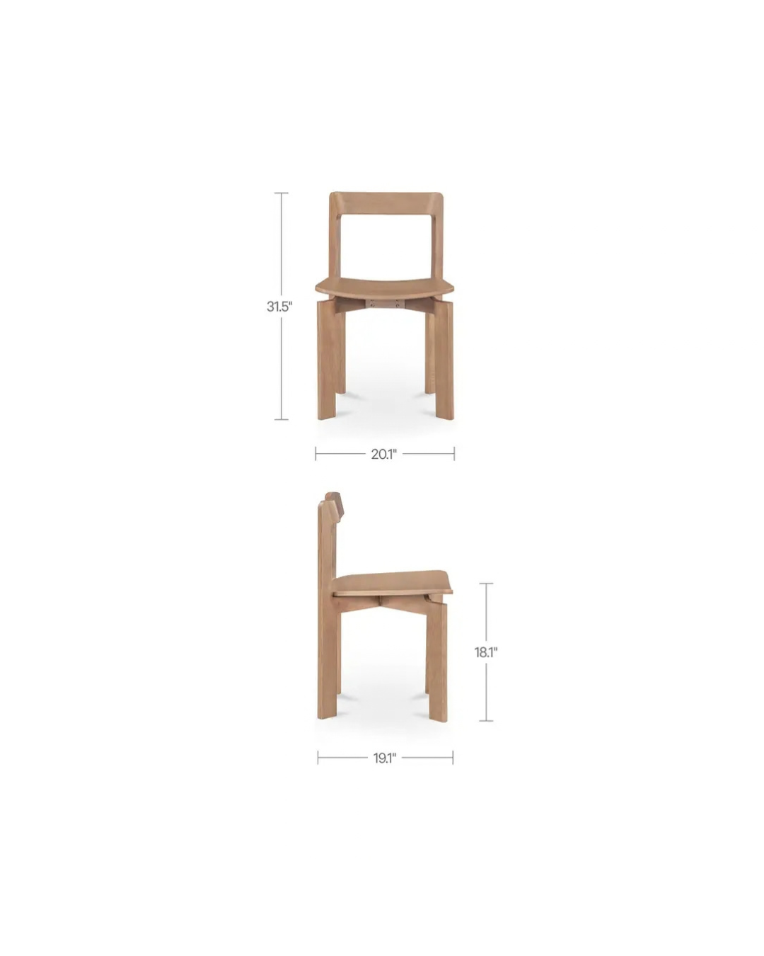 Borre Dining Chair (Set of 2) - Dining Chairs - Hello Norden