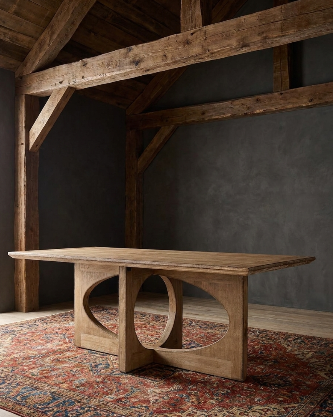 Trym Dining Table - Reclaimed Wood Furniture - Hello Norden