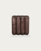 Bo Walnut Fluted End Table - Side Tables - Hello Norden
