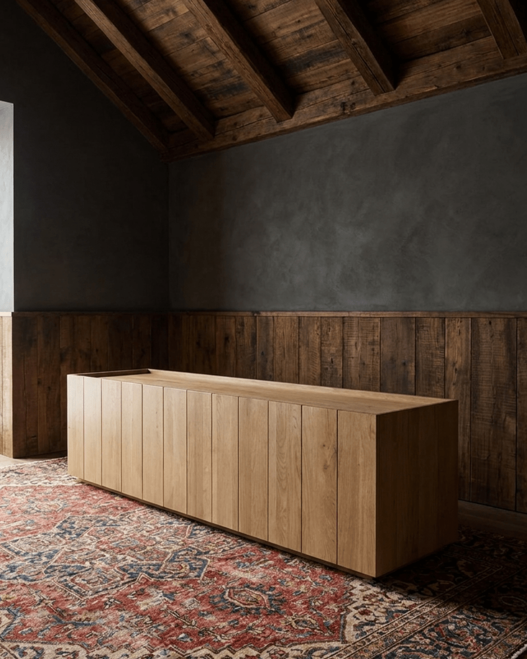 Magnus Modern Oak Media Cabinet - Cabinets & Storage - Hello Norden
