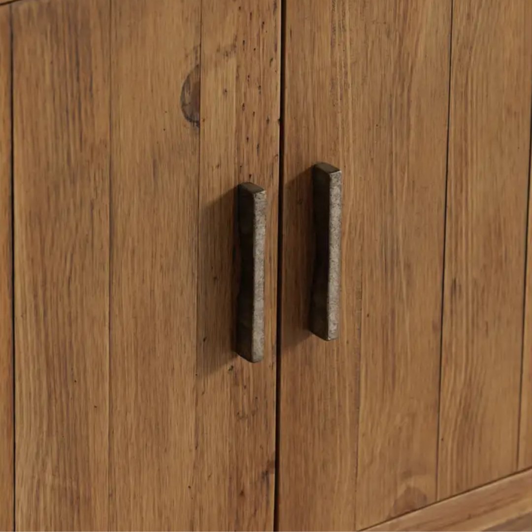 Broder Pine Wood Media Cabinet - Cabinets & Storage - Hello Norden