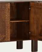 dining room furniture modern mountain mango wood sideboard Hello Norden - Hans Sideboard, detail view