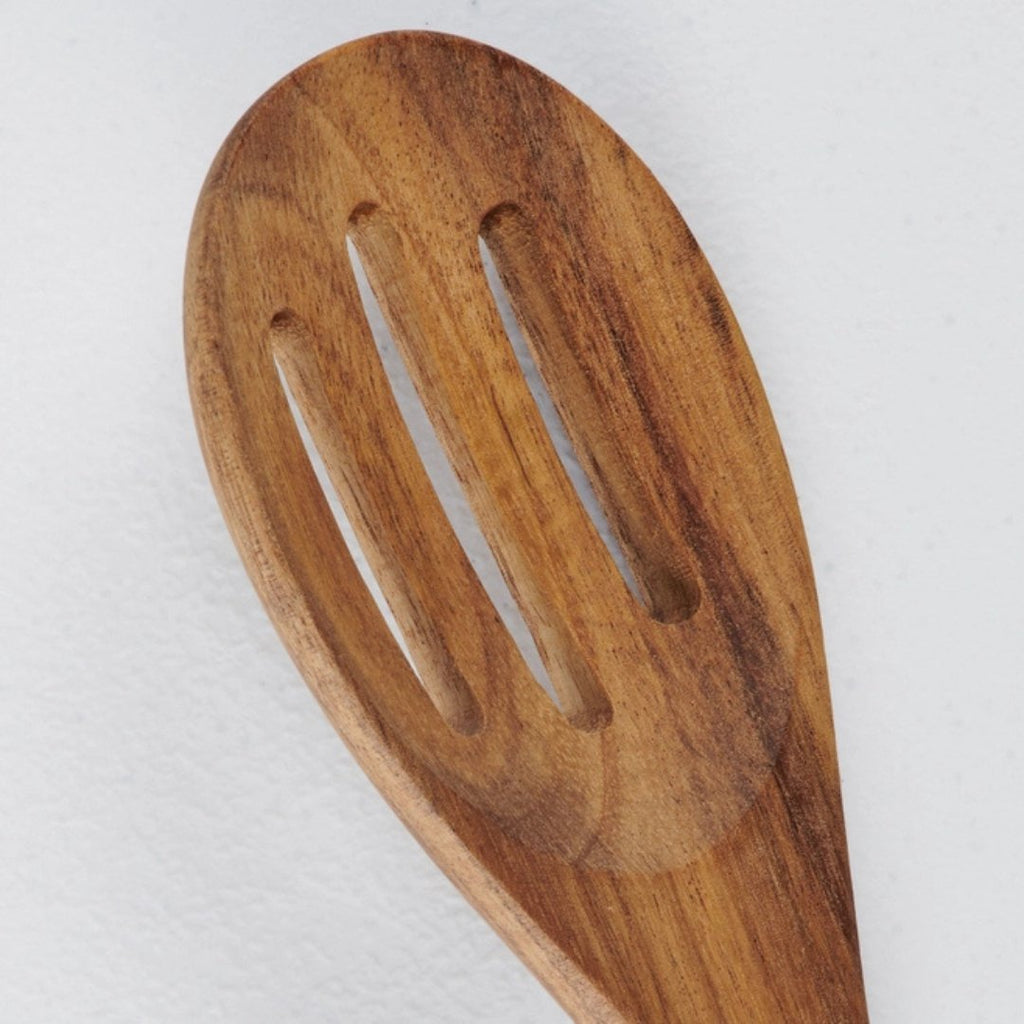 Wood Slotted Spoon - Slotted Spoon - Hello Norden