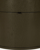 dining room furniture modern mountain solid oak dining chair Hello Norden - Svein 2 Drawer Nightstand, detail view