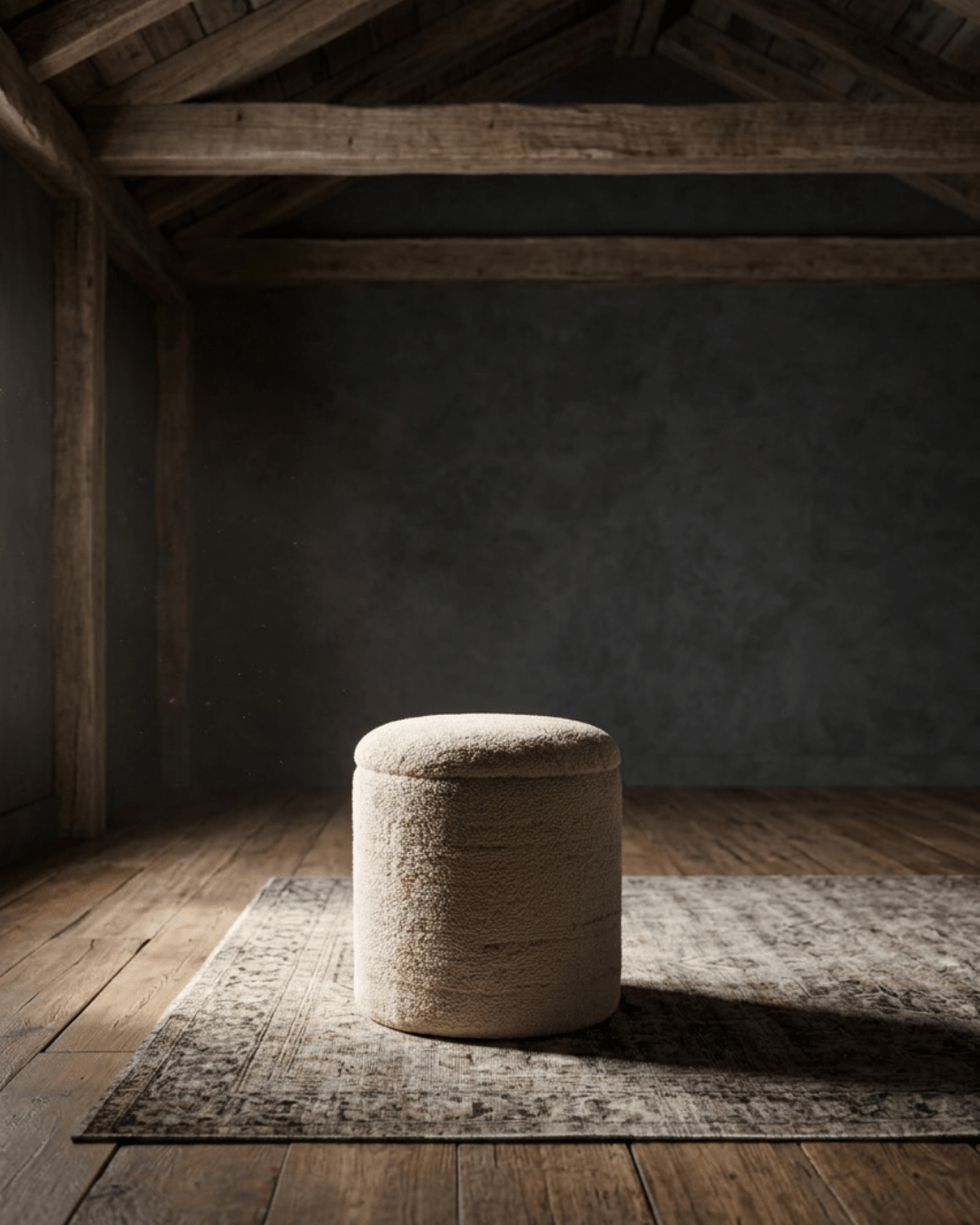 Yrsa Storage Ottoman - Ottomans & Poufs - Hello Norden
