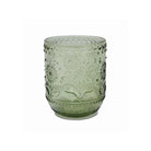 Amber Embossed Drinking Glass - Glassware & Mugs - Hello Norden