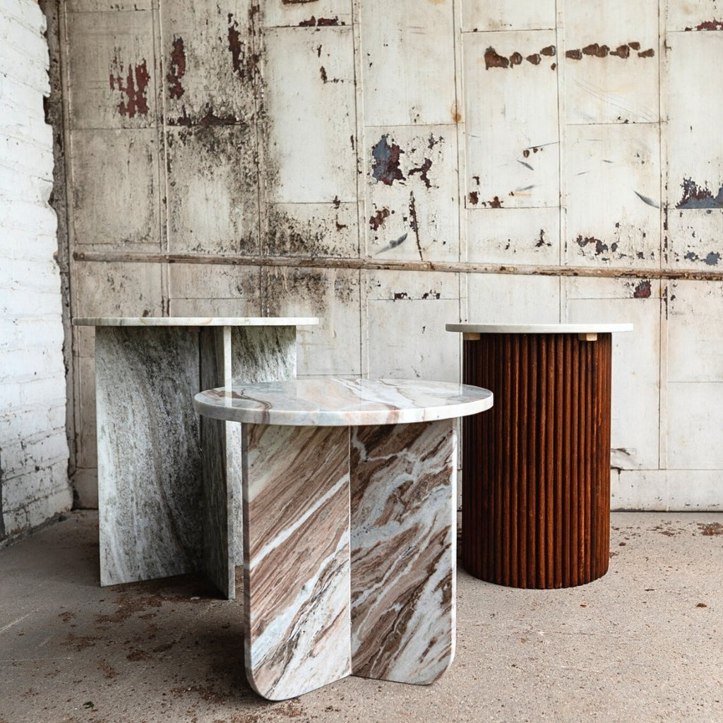 Ari Marble Side Table - Side Table - Hello Norden