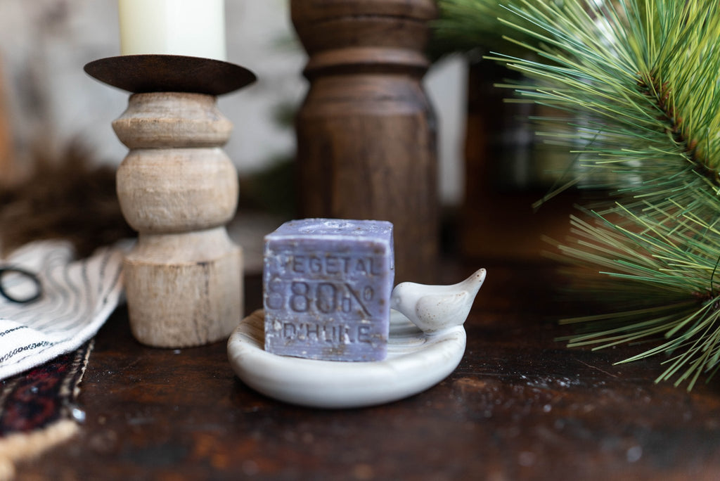 Bird Soap Dish & All Natural Soap Gift Set - Custom Bundle - Hello Norden