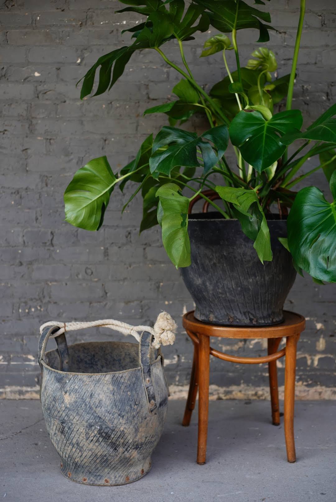 Vintage Tire Coal Bucket - Planters & Pots - Hello Norden