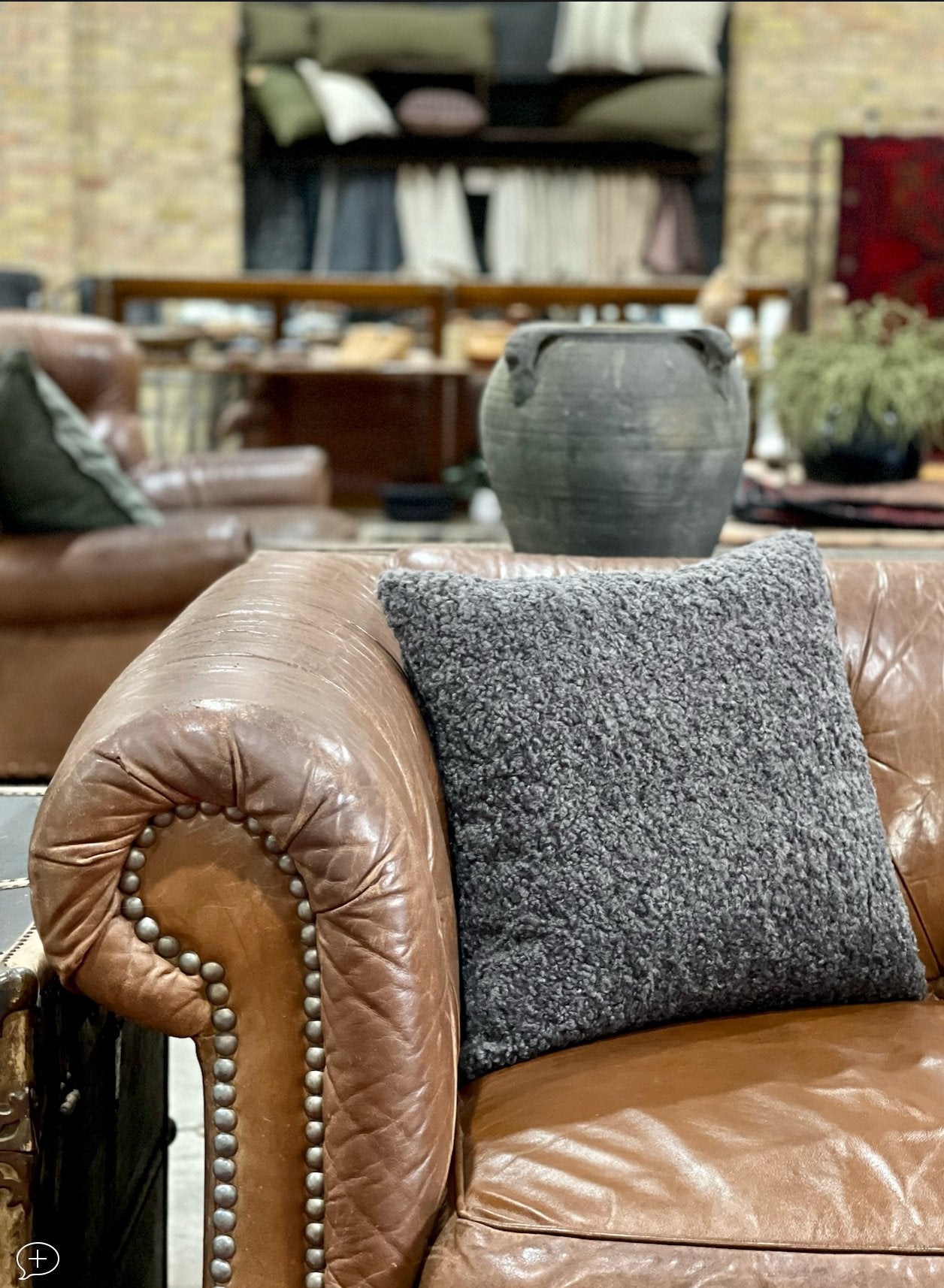 Boucle Faux Fur Throw Pillows - Throw Pillows - Hello Norden