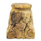 Carved Pillar Base - Sculptures & Statues - Hello Norden