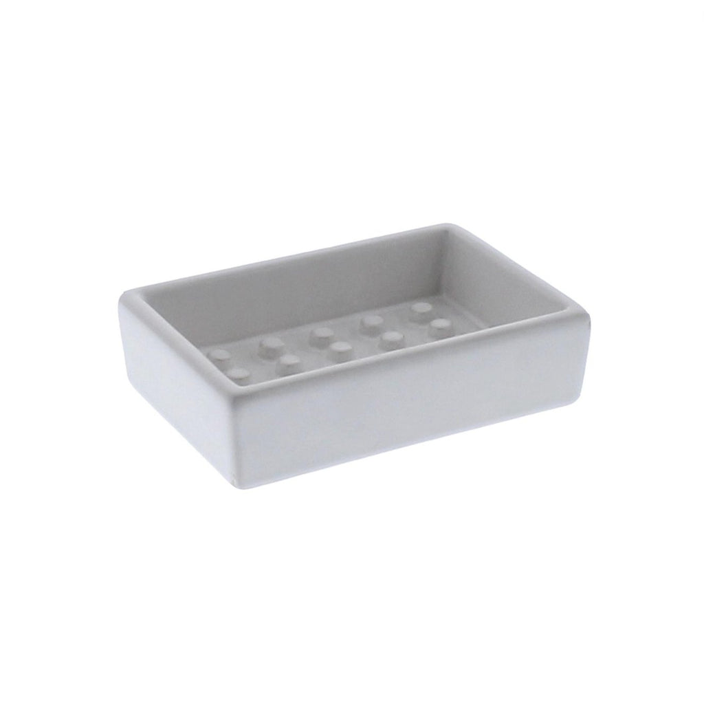 Ceramic Soap Dish - Apothecary Accessories - Hello Norden