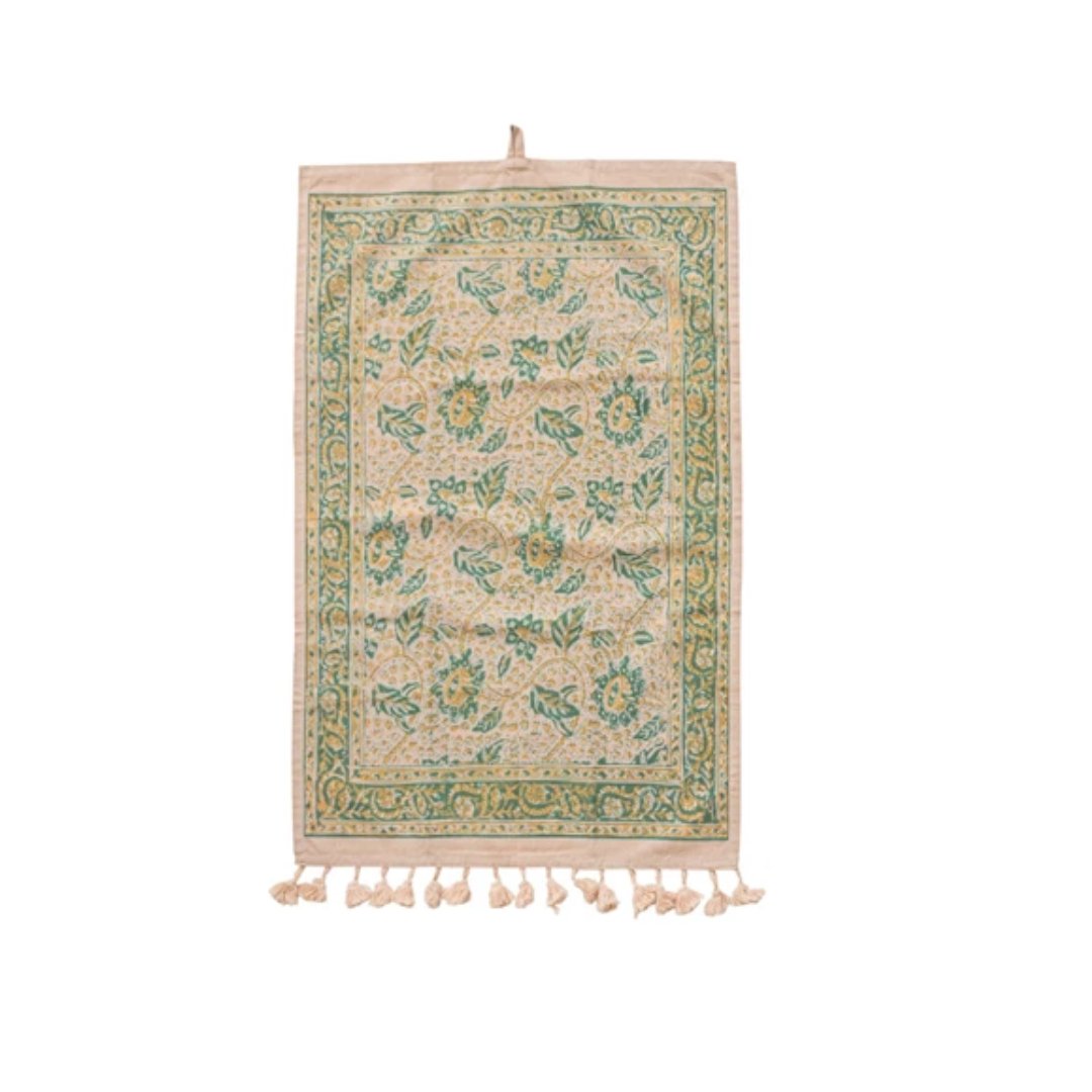 Dahlia Cotton Tea Towel - Kitchen Towels - Hello Norden