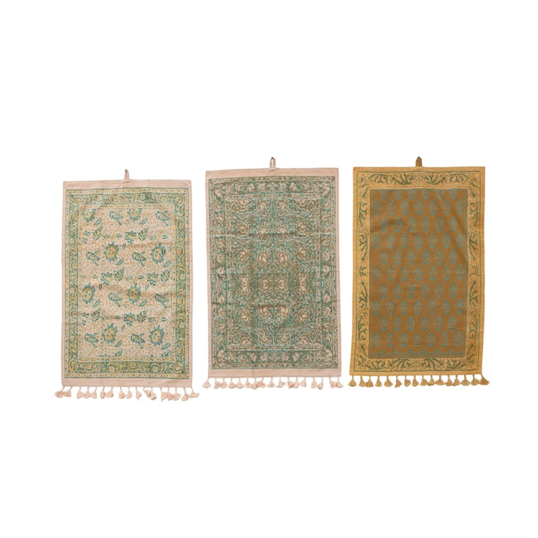 Dahlia Cotton Tea Towel - Kitchen Towels - Hello Norden